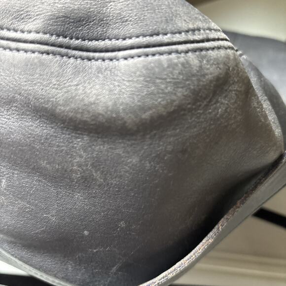 Vintage Coach Monterey Hobo Leather Bag Blue - Picture 9 of 16